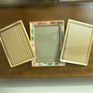 Vintage brass frames, 5X7"